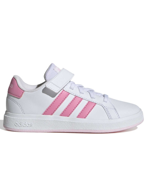 ADIDAS SPORTSWEAR Grand Court Elastic Lace and Top Strap Shoes