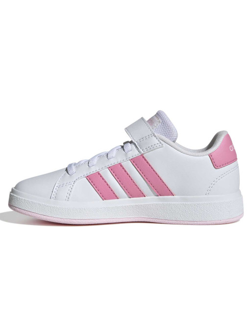 ADIDAS SPORTSWEAR Grand Court Elastic Lace and Top Strap Shoes