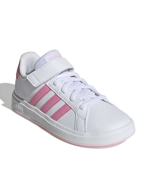 ADIDAS SPORTSWEAR Grand Court Elastic Lace and Top Strap Shoes