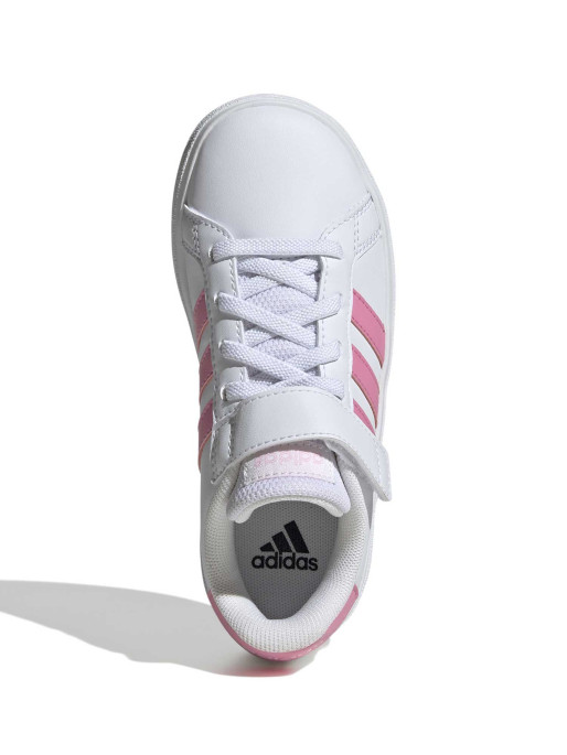 ADIDAS SPORTSWEAR Grand Court Elastic Lace and Top Strap Shoes