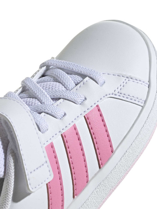 ADIDAS SPORTSWEAR Grand Court Elastic Lace and Top Strap Shoes