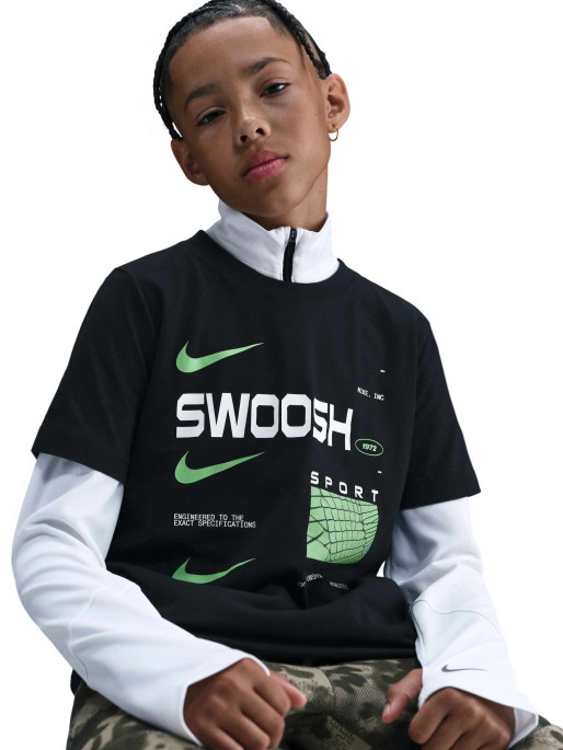 NIKE Tricou juniori K Nsw Swoosh Spt