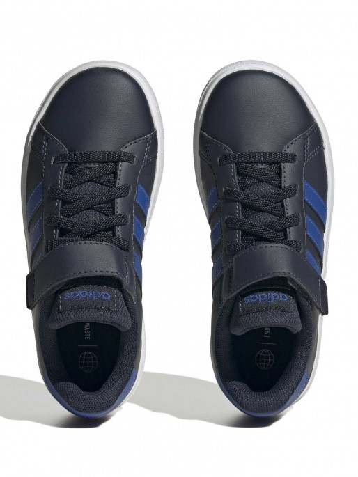 ADIDAS SPORTSWEAR Grand Court Elastic Lace and Top Strap Shoes