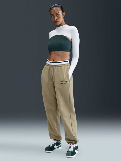 NIKE Αθλητικό Παντελόνι W NSW PHNX FLC HR PANT GLS
