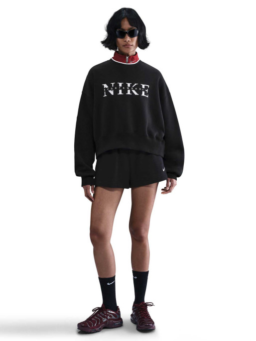 NIKE Блуза W NSW PHNX FLC CREW GLS