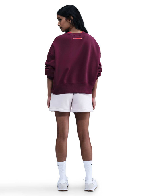 NIKE Bluza W Nsw Phnx Flc Crew Gls