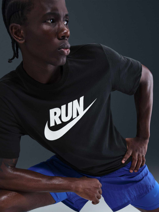 NIKE Tricou M Nk Df Run Swoosh