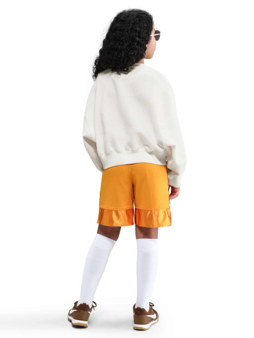 NIKE Bluza G Nsw Trend Flc Crp Crew
