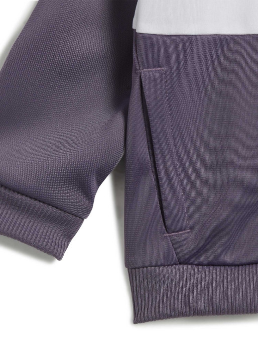 ADIDAS SPORTSWEAR Παιδικό Αθλητικό Σετ Tiberio 3-Stripes Colorblock Shiny Tracksuit