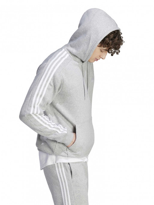 ADIDAS SPORTSWEAR Μακρυμάνικη Μπλούζα ESSENTIALS FLEECE 3-STRIPES