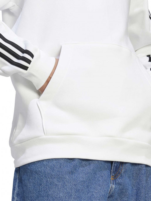 ADIDAS SPORTSWEAR Μακρυμάνικη Μπλούζα ESSENTIALS FLEECE 3-STRIPES