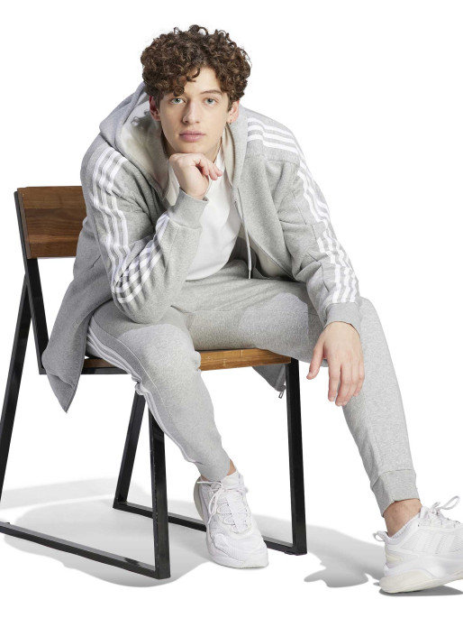 ADIDAS SPORTSWEAR Αθλητική Ζακέτα 3-STRIPES FULL-ZIP HOODIE