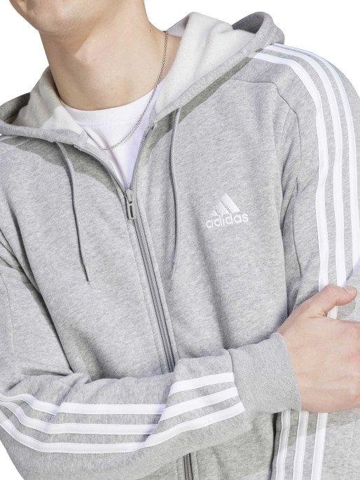 ADIDAS SPORTSWEAR Αθλητική Ζακέτα 3-STRIPES FULL-ZIP HOODIE