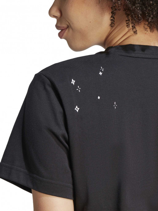 ADIDAS SPORTSWEAR Κοντομάνικη Μπλούζα Scribble Embroidery Crop Tee