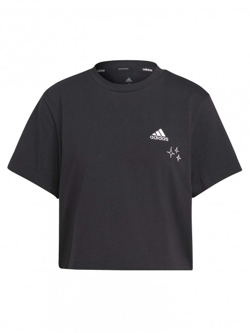 ADIDAS SPORTSWEAR Κοντομάνικη Μπλούζα Scribble Embroidery Crop Tee