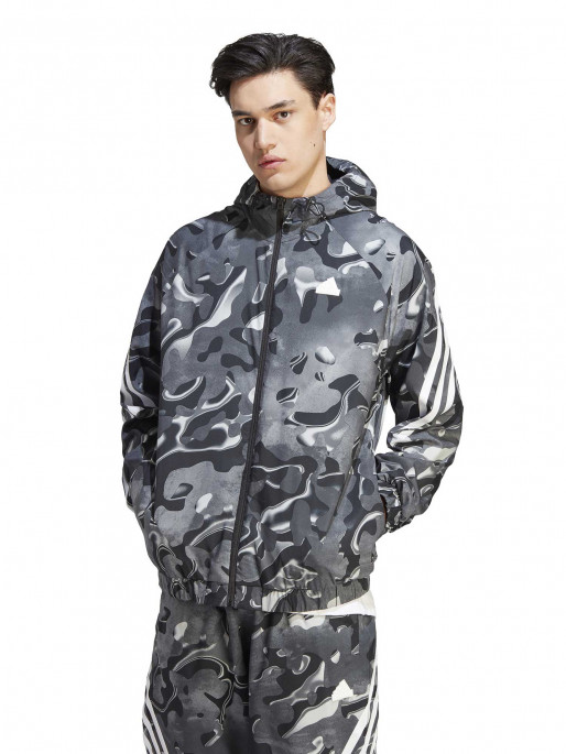 ADIDAS SPORTSWEAR Future Icons Allover Print Full-Zip hoodie