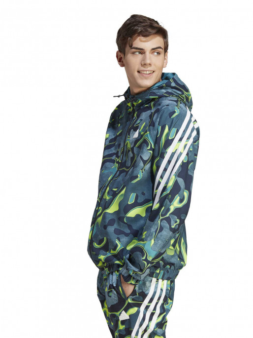 ADIDAS SPORTSWEAR Future Icons Allover Print Full-Zip hoodie