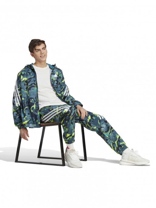 ADIDAS SPORTSWEAR Future Icons Allover Print Full-Zip hoodie