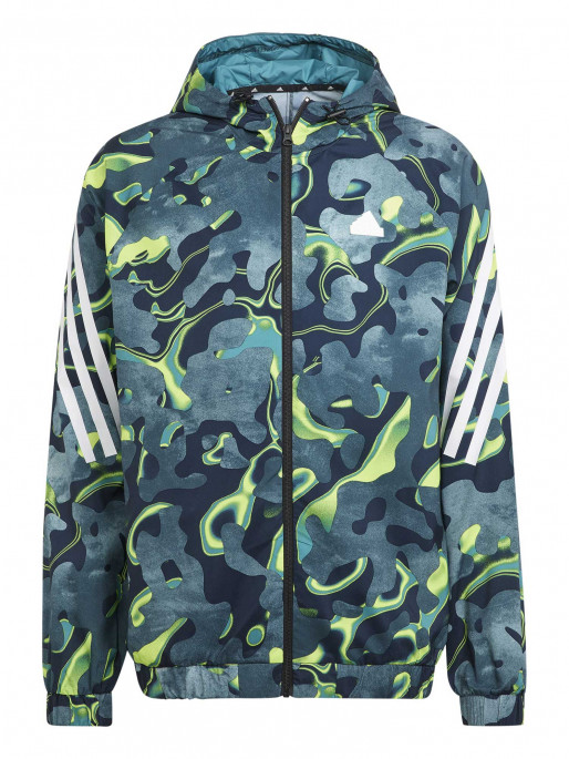 ADIDAS SPORTSWEAR Future Icons Allover Print Full-Zip hoodie