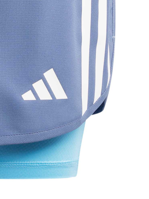 ADIDAS PERFORMANCE Own The Run 3-Stripes 2-in-1 Shorts