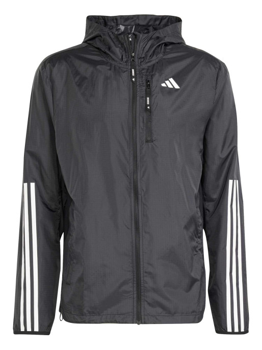 ADIDAS PERFORMANCE Αθλητικό Αντιανεμικό OWN THE RUN 3-STRIPES JACKET