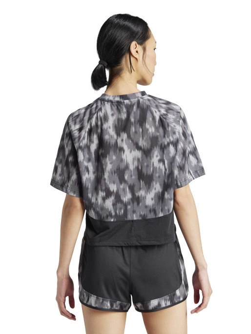 ADIDAS PERFORMANCE Train Essentials Allover Print Flower T-shirt
