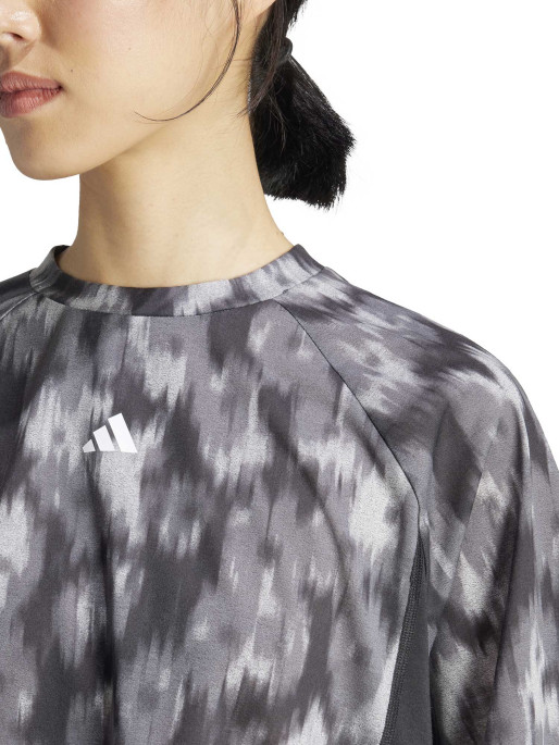 ADIDAS PERFORMANCE Train Essentials Allover Print Flower T-shirt