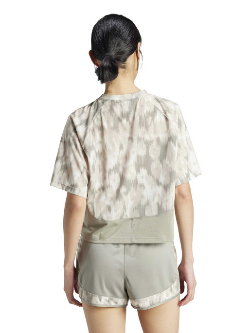 ADIDAS PERFORMANCE Train Essentials Allover Print Flower T-shirt