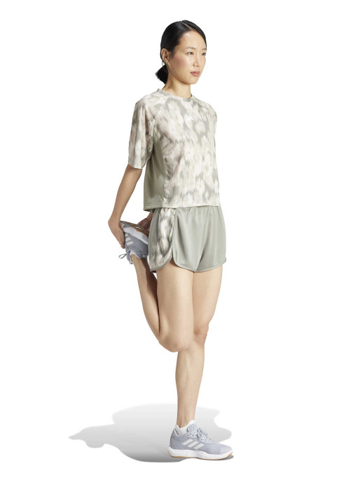 ADIDAS PERFORMANCE Train Essentials Allover Print Flower T-shirt