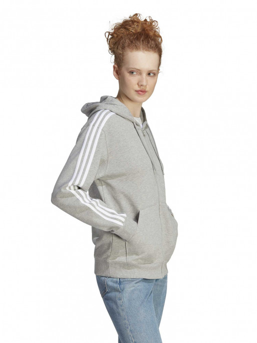 ADIDAS SPORTSWEAR Essentials 3-Stripes French Terry Regular Full-Zip Hoodie