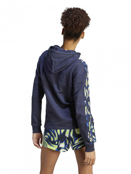 ADIDAS SPORTSWEAR Vibrant Print 3-Stripes Hoodie