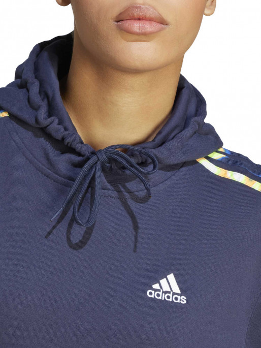 ADIDAS SPORTSWEAR Vibrant Print 3-Stripes Hoodie