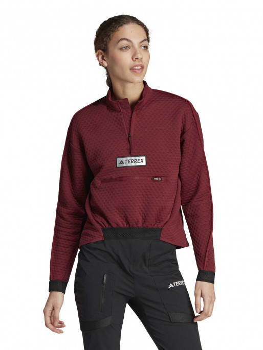 ADIDAS PERFORMANCE Terrex Utilitas Half-Zip Fleece Jacket