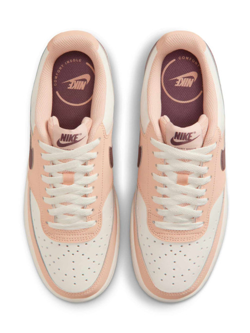 NIKE Обувки W COURT VISION LO P NBK