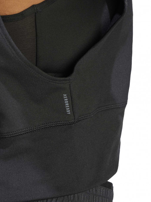 ADIDAS PERFORMANCE Power AEROREADY Crop Cover-Up Sweatshirt