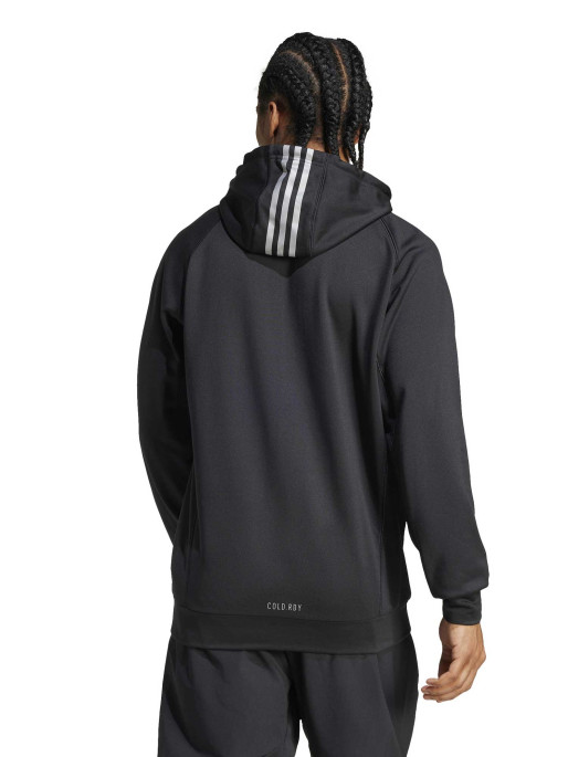 ADIDAS Μακρυμάνικη Μπλούζα Gg 3S Fz Hd