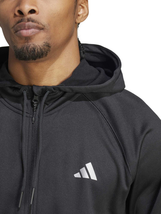 ADIDAS Μακρυμάνικη Μπλούζα Gg 3S Fz Hd