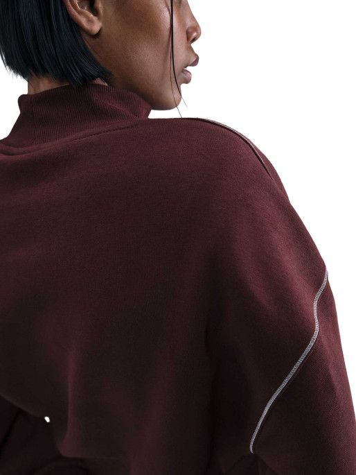 NIKE Top W NSW PHNX FLC LOGO MOCK NECK