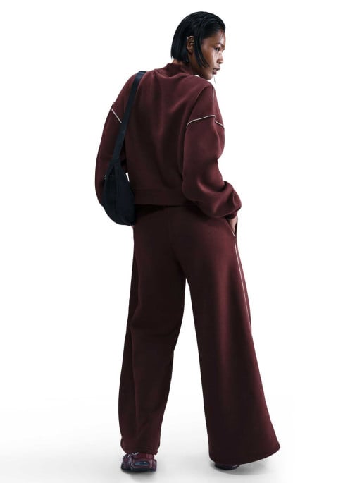 NIKE Sports Bottoms W NSW PHNX FLC LOGO WIDE LEG