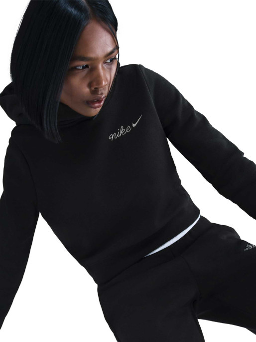 NIKE Μακρυμάνικη Μπλούζα W NSW PHNX FLC SHRUNKEN HOODIE
