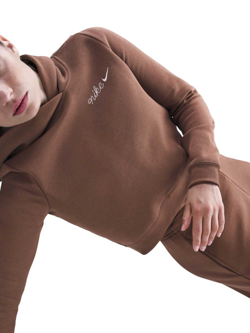 NIKE Μακρυμάνικη Μπλούζα W NSW PHNX FLC SHRUNKEN HOODIE