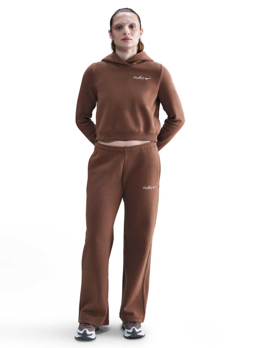 NIKE Μακρυμάνικη Μπλούζα W NSW PHNX FLC SHRUNKEN HOODIE