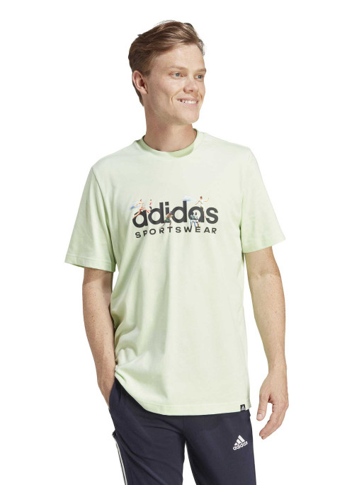 ADIDAS SPORTSWEAR Landscape Sportswear Graphic T-Shirt