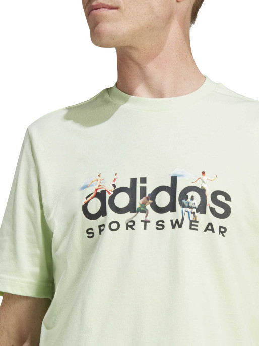 ADIDAS SPORTSWEAR Landscape Sportswear Graphic T-Shirt