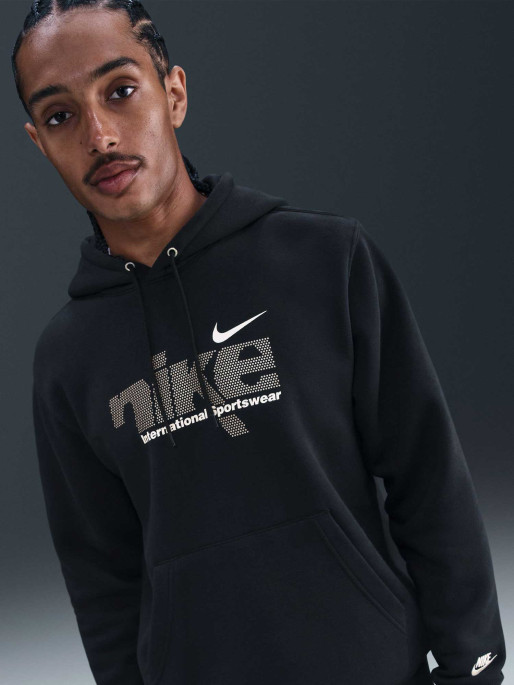 NIKE Μακρυμάνικη Μπλούζα M NK CLUB BB PO HDY SWSH SPORT
