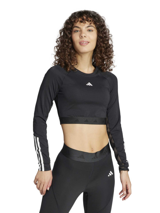 ADIDAS PERFORMANCE Bluza Hyperglam Training Cropped
