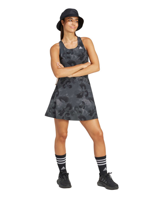 ADIDAS SPORTSWEAR Floral Graphic Single Jersey Dress