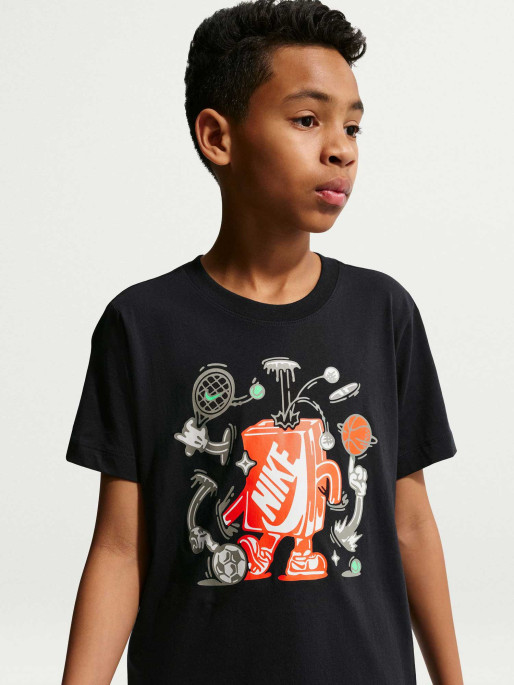 NIKE Тениска K NSW TEE BOXY MLT SPT