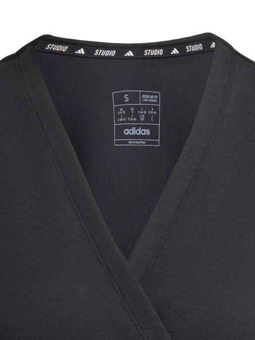 adidas, Yoga Studio T-Shirt - Black