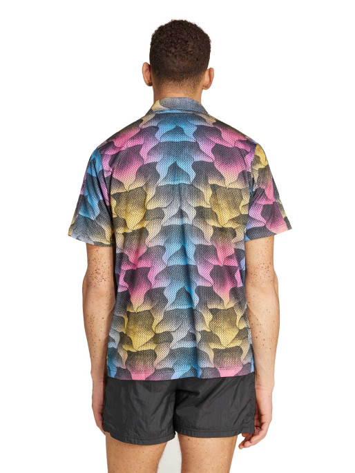 ADIDAS SPORTSWEAR Πουκάμισο Tiro Allover Print Mesh Resort